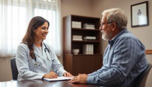 patient and doctor - Direct Primary Care for multi-generational households