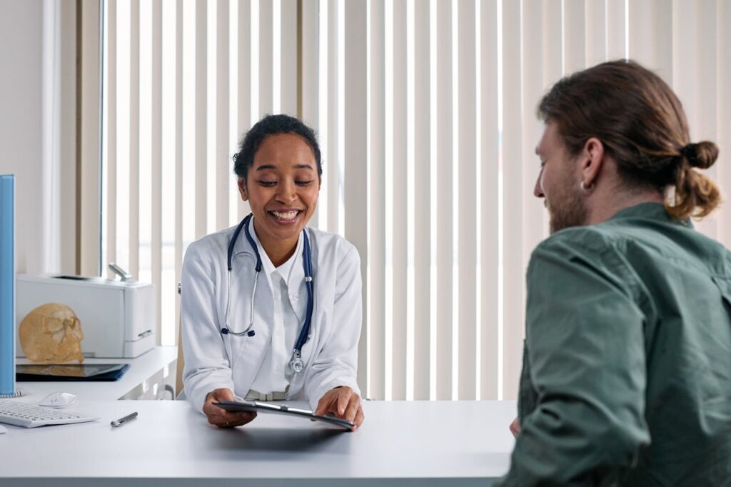 doctor and patient - direct primary care for mental health