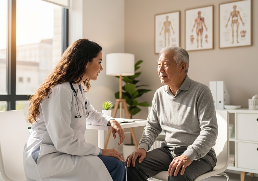 doctor and patient - direct primary care doctor appointment near me