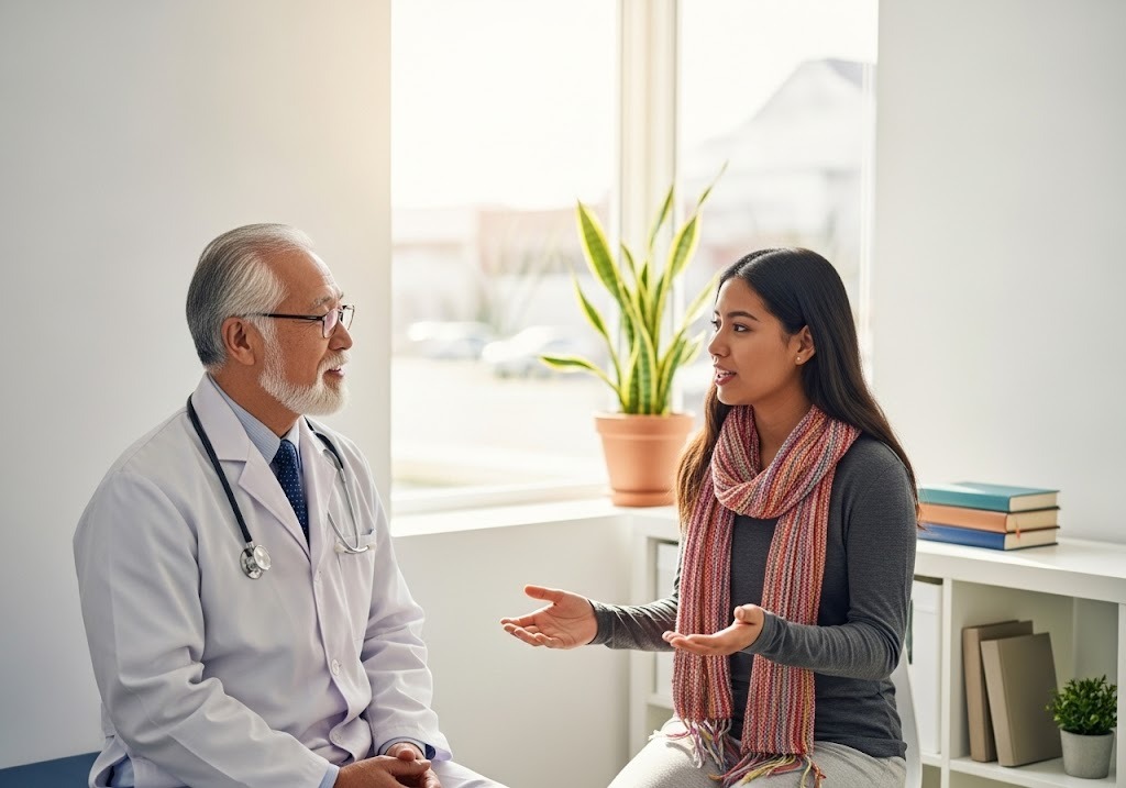 doctor and patient - direct primary care doctor appointment near me