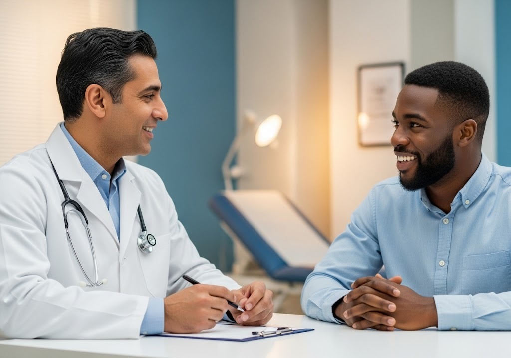 doctor and patient - direct primary care and mental health