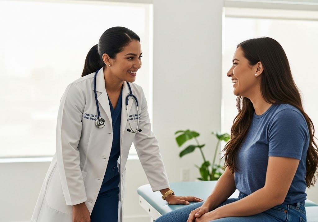 doctor and patient - direct primary care and functional medicine