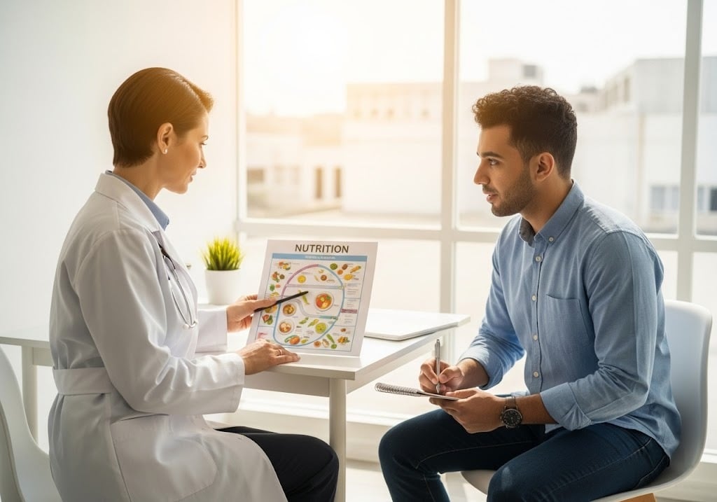 patient and doctor - How Direct Primary Care Supports Weight Loss