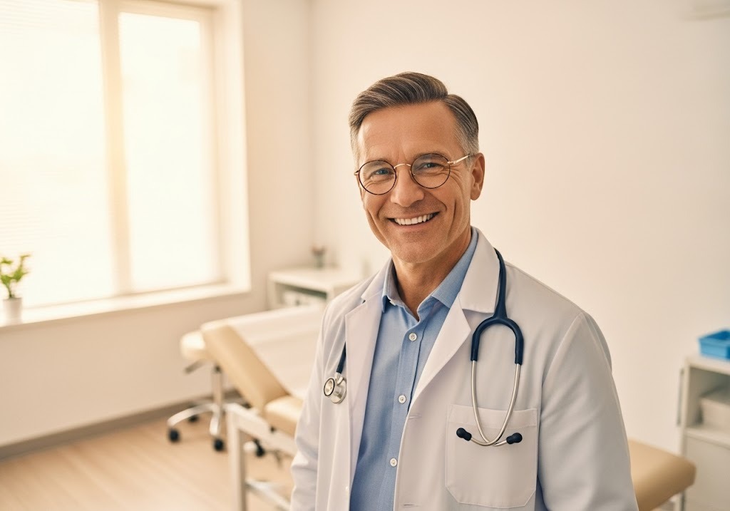 smiling doctor