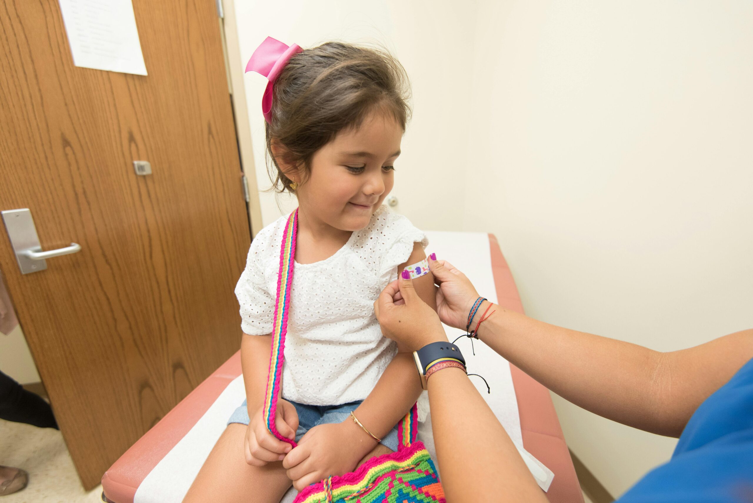 child receiving vaccination, representing the benefits when Immunizations and Direct Primary Care Services are integrated