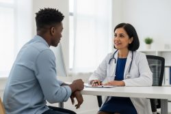 doctor and patient - direct primary care doctor appointment near me